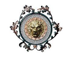 Лев d370мм, в кольце с ветвями, штамп, арт. 