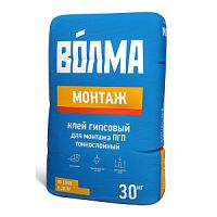 ВОЛМА Смесь сухая гипсовая монтажная Волма монтаж (30кг)