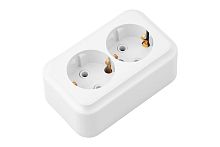 Розетка Пралеска ОУ 2 мест.бел. с/з Bylectrica РА16-261