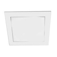 Панель ИВО, Jazzway, PPL-S, LED-18w/6500K/IP40 1440Lm, пластик/металл, белый