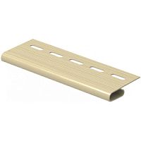 Holzplast (антик) Завершающая планка (3,66м) (кофе с молоком)