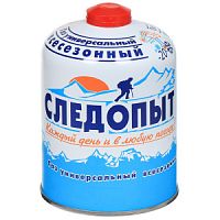 Спорт Газовый баллон 450гр резьбовой (всесезонный) Следопыт PF-FG-450
