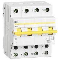Выключатель-разъединитель трехпозиционный 4п ВРТ-63 63А IEK MPR10-4-063