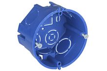 Коробка uplast уст. 68х40мм  010-033 бетон (подрозетник) синий