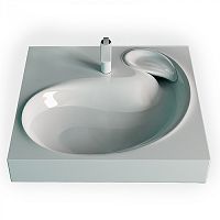 Умывальник "Buta" 60*60 ш*г над стиральной машиной, с кронштейнами (Andrea)