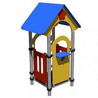 Игровой комплекс 02.00, Синий, жёлтый, красный
