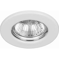 Светильник ИВО, Feron, DL10 WH/WH, LED-10w GU5.3 MR-16, металл, белый/белый