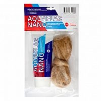 Aguaflax nano, паста для льна  80гр. тюбик + 20гр лен